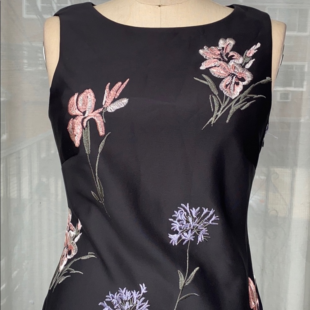 Calvin Klein Embroidered Sheath Dress